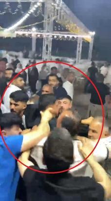 Düğünde silah sıkıldığı ihbarına giden polislerle davetliler arasında arbede