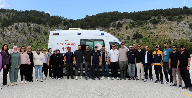 Sağlık personeline güvenli sürüş eğitimi