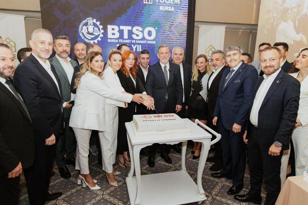 BTSO Yönetim Kurulu Başkanı Burkay TÜGEM Bursa üyeleriyle buluştu