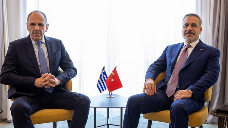 Dışişleri Bakanı Fidan, Yunan mevkidaşı Gerapetritis ile görüştü