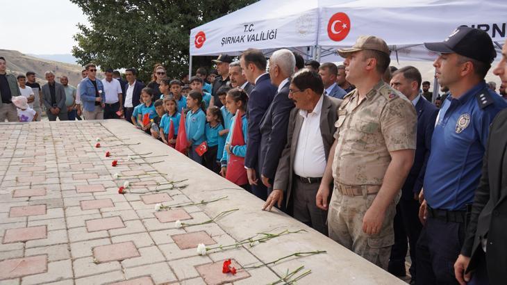 Şırnak’ta PKK’lı teröristlerin 36 yıl önce katlettiği 27 kişi törenle anıldı