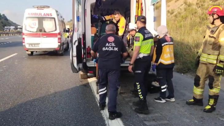 Çekmeköy Kuzey Marmara Otoyolu'nda kaza; 1'i bebek 3 kişi hayatını kaybetti