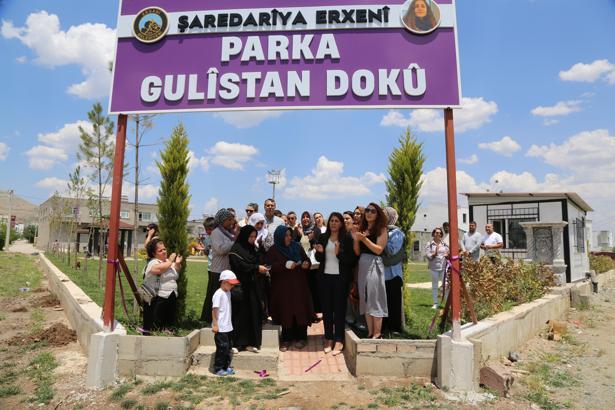 Ergani’de ‘Gülistan Doku Parkı’ hizmete açıldı