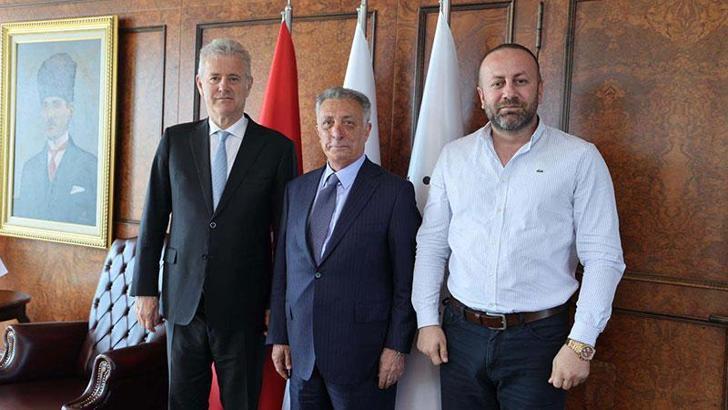 Altay'dan Mahmut Özgener ziyareti