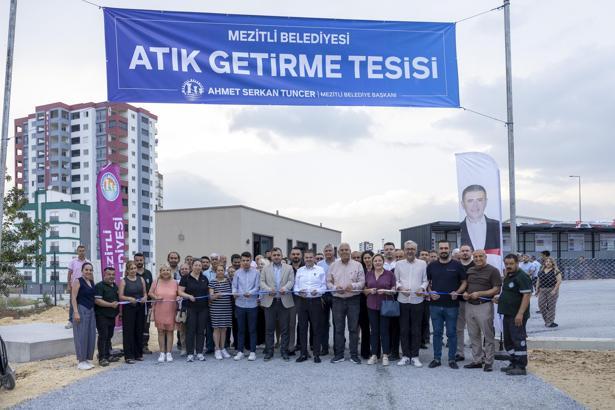 Mezitli’de atık getirme merkezi açıldı