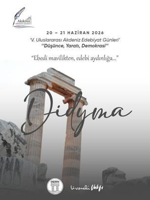 Didim’de Uluslararası Akdeniz Edebiyat Günleri başlıyor