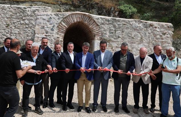 Amasya’da restorasyonu tamamlanan 200 yıllık Venk Suyu Ayazması hizmete açıldı