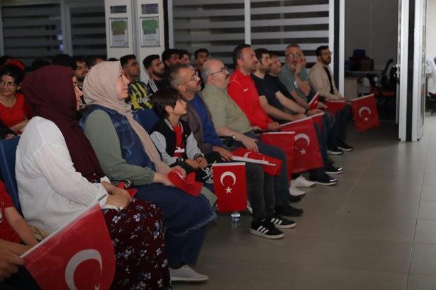 Artvin’de milli maç heyecanı