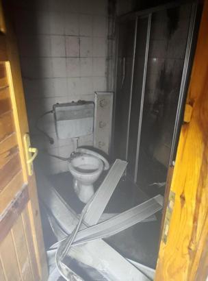 Dairedeki yangın büyümeden söndürüldü