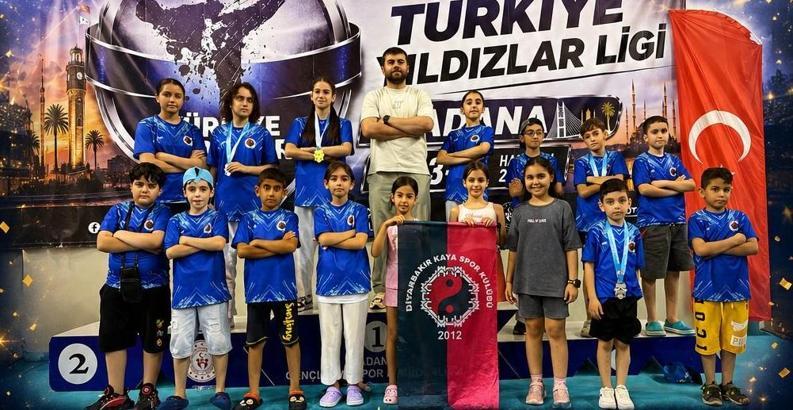 Diyarbakırlı sporcular, Türkiye Yıldızlar Ligi’nde 8 madalya kazandı