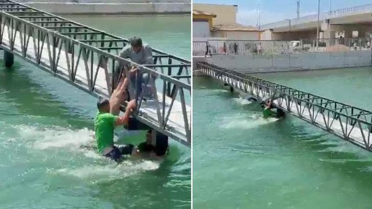 Adana’da sulama kanalında boğulma tehlikesi geçiren 2 kişi kurtarıldı