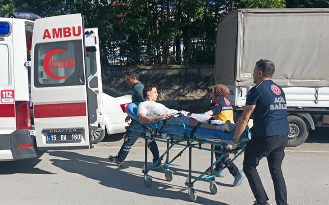 Burdur'da kaza: 1 yaralı