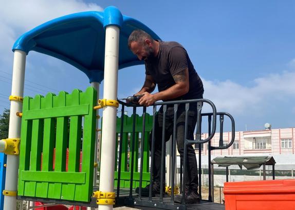 Akdeniz Belediyesi’nden parklarda yaz seferberliği