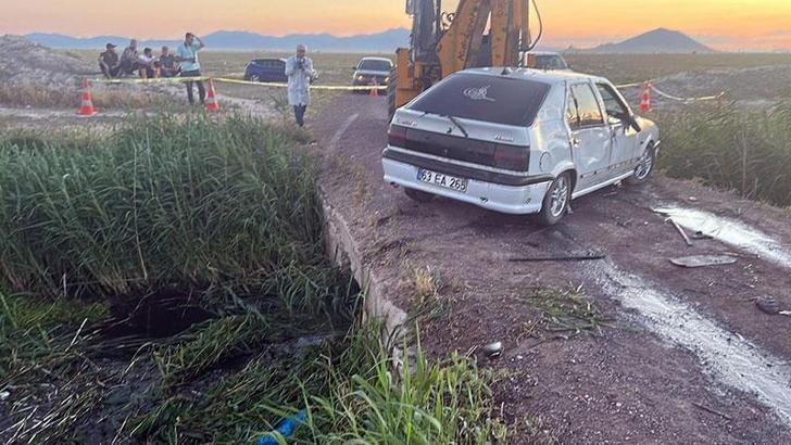 Tarım işçisi ailenin otomobili kanala uçtu: 3 çocuk öldü, 4 kişi yaralandı