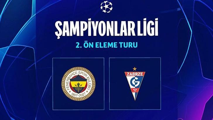 Fenerbahçe, Şampiyonlar Ligi ikinci ön eleme turunda Polonya'dan Gornik Zabrze ile eşleşti