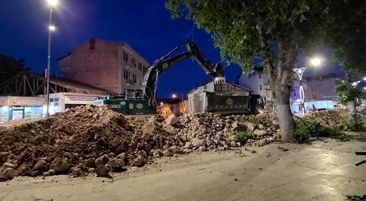Tokat Turhal'daki 9 kilometrelik dev set kaldırılıyor