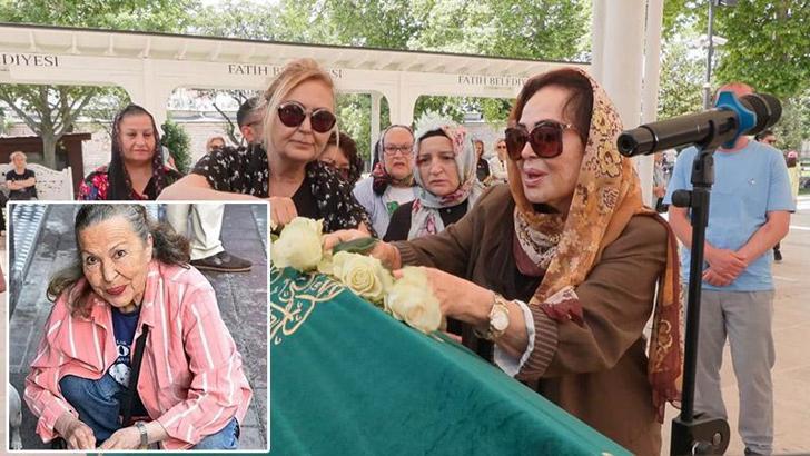 'Panter Emel' olarak bilinen oyuncu Emel Yıldız son yolculuğuna uğurlandı