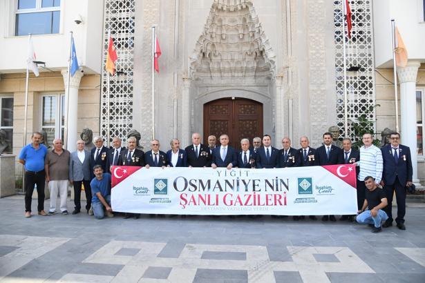 Osmaniye Belediyesi’nden Kıbrıs gazilerine vefa yolculuğu
