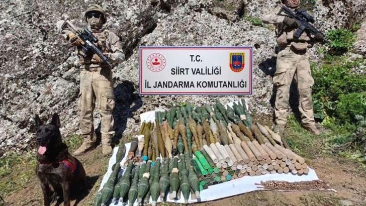 8 ilde 34 mağara, sığınak ve barınma alanı imha edildi