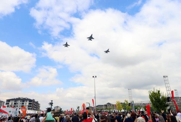 Aksaray Bilim Festivali, F-16 gösterisiyle başladı