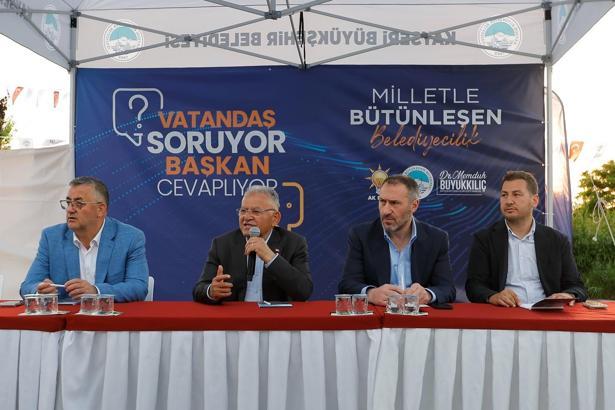 Başkan Büyükkılıç ‘Vatandaş Soruyor, Başkan Cevaplıyor’ programına katıldı
