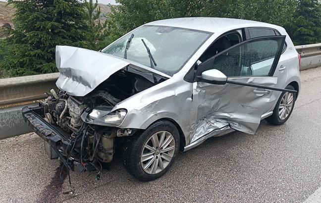 Burdur'da kaza: 1 yaralı