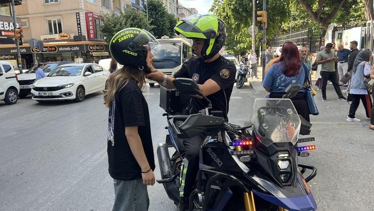 Bahçelievler’de motorize zabıta ekipleri 11 öğrenciyi sınava yetiştirdi