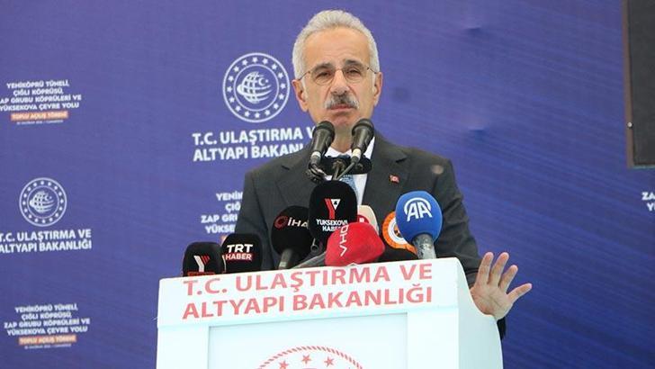 Bakan Uraloğlu: Artık Hakkari'nin dağlarında terör değil, barış kol geziyor
