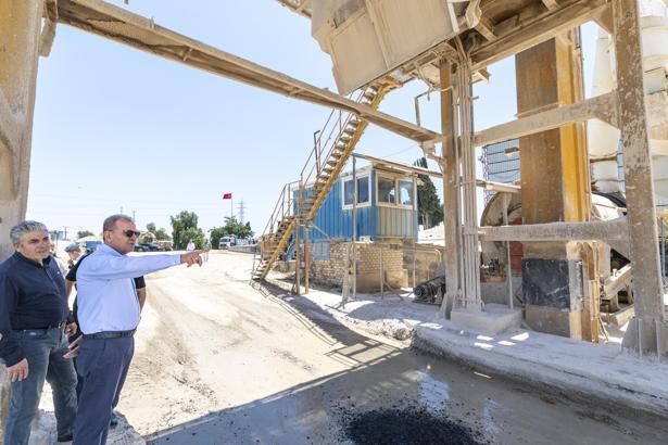 Büyükşehir’den yol yapım hizmetlerine modern üs