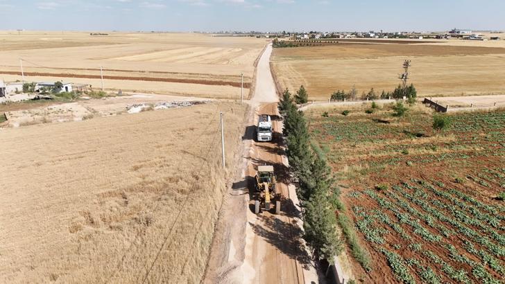 Mardin'de 2 mahallede asfalt öncesi hazırlıklar sürüyor