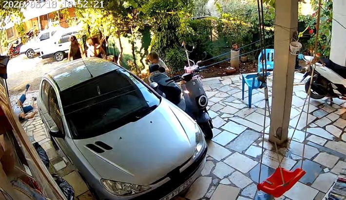 Bahçe kapısı cinayetinde güvenlik kamerası görüntüleri ortaya çıktı