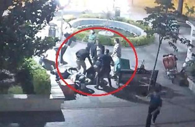 Bursa'da iş verenler ile motokuryelerin kavgası kamerada: 10 gözaltı