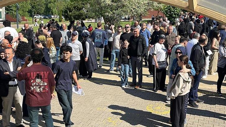 Bolu'da öğrencilerin sınav heyecanı