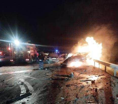 Kayseri’de 3 otomobil çarpıştı: 1 ölü, 5 yaralı