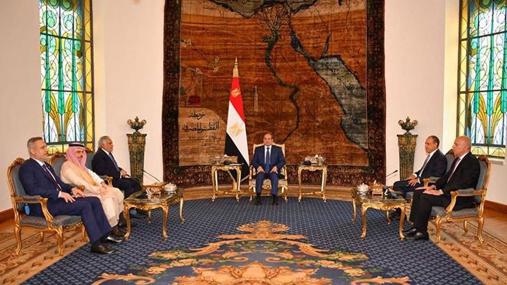Bakan Fidan, Mısır Cumhurbaşkanı Sisi tarafından kabul edildi