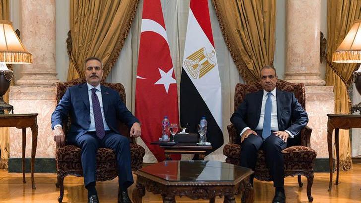 Bakan Fidan, Mısırlı mevkidaşı Abdulati ile görüştü