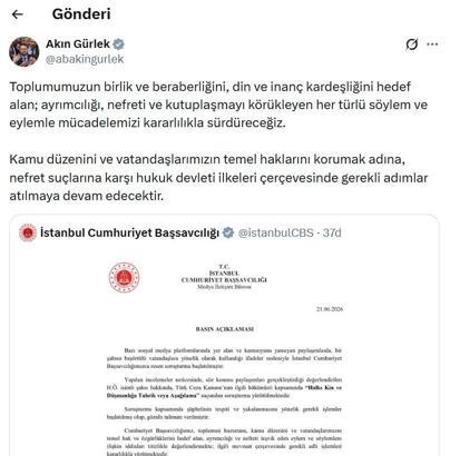 Sanal medyada başörtülü kadınlara yönelik sözler sarf eden kişi hakkında soruşturma başlatıldı (2)