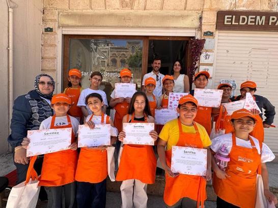 Mardin Bienali Çocuk Atölyeleri tamamlandı