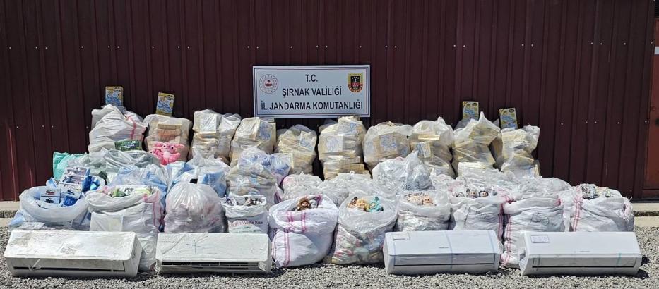 Şırnak’ta 1 haftada 28 milyon 400 bin TL değerinde kaçak ürün ele geçirildi