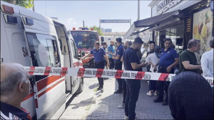 Eyüpsultan'da pastanede gaz kaçağı; 5 çalışan tedaviye alındı
