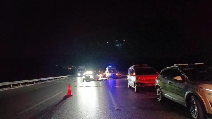 Bursa Çevre Yolunda önce TIR, ardından otomobilin çarptığı yaya öldü
