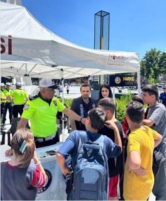 Niğde’de öğrencilere trafik kuralları anlatıldı