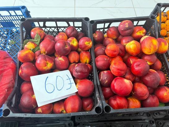 Hatay'da bahçede 15 TL'ye satılan şeftali pazarda 60 TL