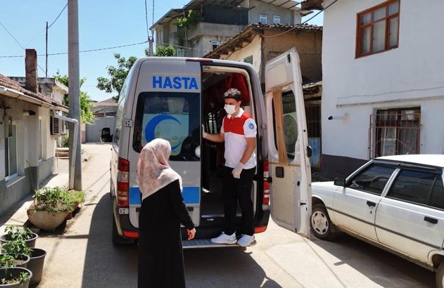 Kestel’de ihtiyaç sahiplerine ücretsiz hasta nakil ambulans hizmeti