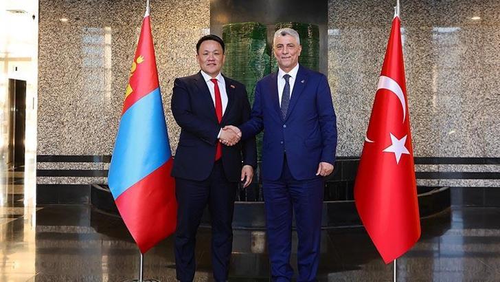 Bakan Bolat, Moğolistan Başbakan Yardımcısı Nyamtaishir ile görüştü