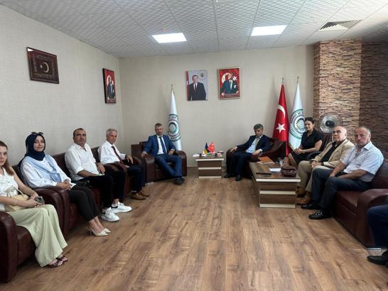 Ukrayna Büyükelçiliği'nden SANKON'A ziyaret