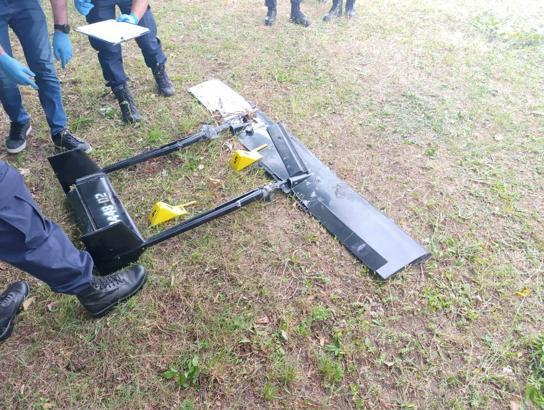 Samsun'da, Ukrayna’ya ait Kamikaze İHA parçası bulundu