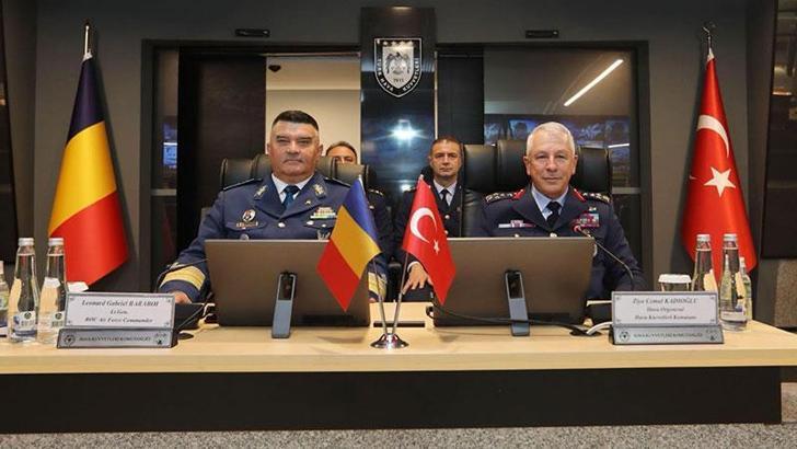 Romanya Hava Kuvvetleri Komutanı Korgeneral Baraboi, Hava Kuvvetleri Karargahını ziyaret etti