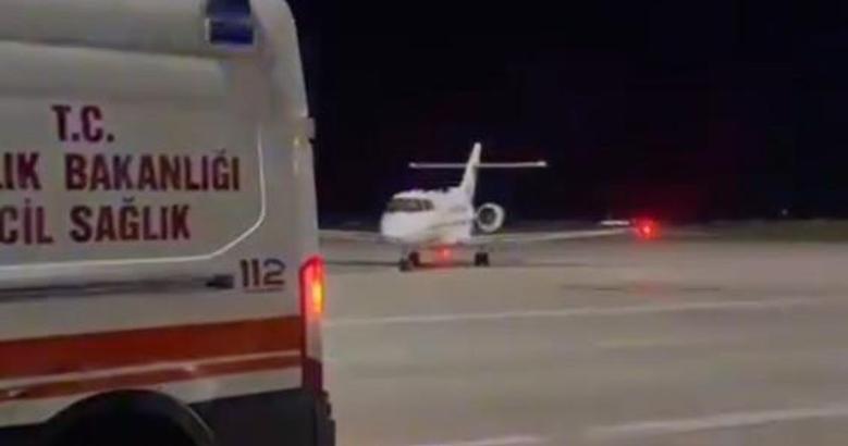 Şırnak’ta tedavi gören 3 yaşındaki çocuk, ambulans uçakla Ankara'ya sevk edildi