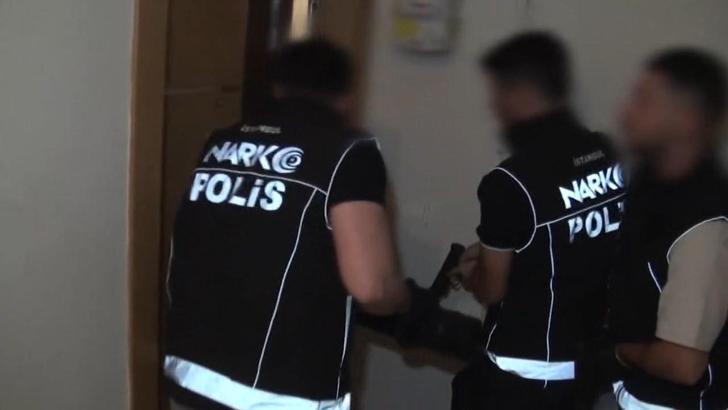 Beşiktaş’ta uyuşturucu imalathanesine operasyon; 2 gözaltı